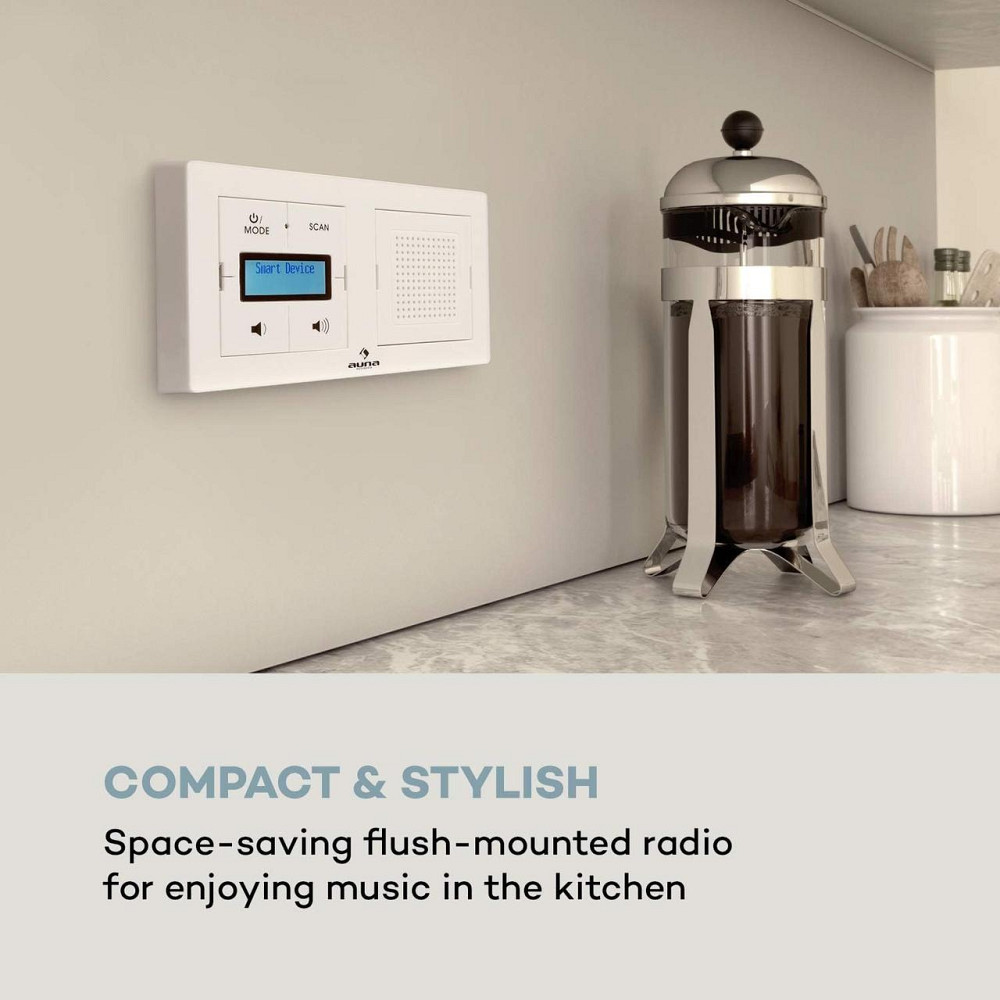 Уценка Радио Auna DigiPlug UP функция Bluetooth радиотюнер DAB+/FM ЖК-дисплей 1.7 дюйма мощность 1.5 Вт из Германии Днепр - изображение 6
