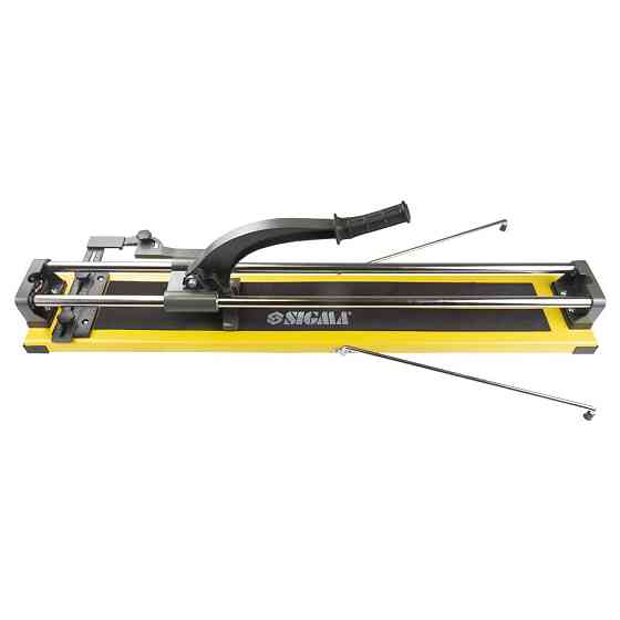 Плиткорез ручной две направляющие на подшипниках 800мм (лазер, боковые упоры) SIGMA (8223631) Киев