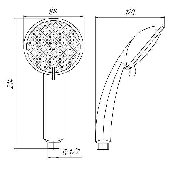 Душова лійка Globus Lux SPIDER NS-580-P (000020790) Київ
