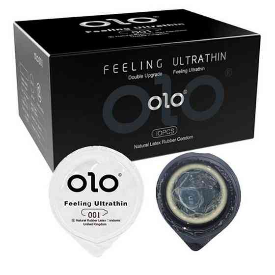 Ультратонкі презервативи "Olo Feelihg Ultrathin" 0,01 - 10 шт. Вінниця