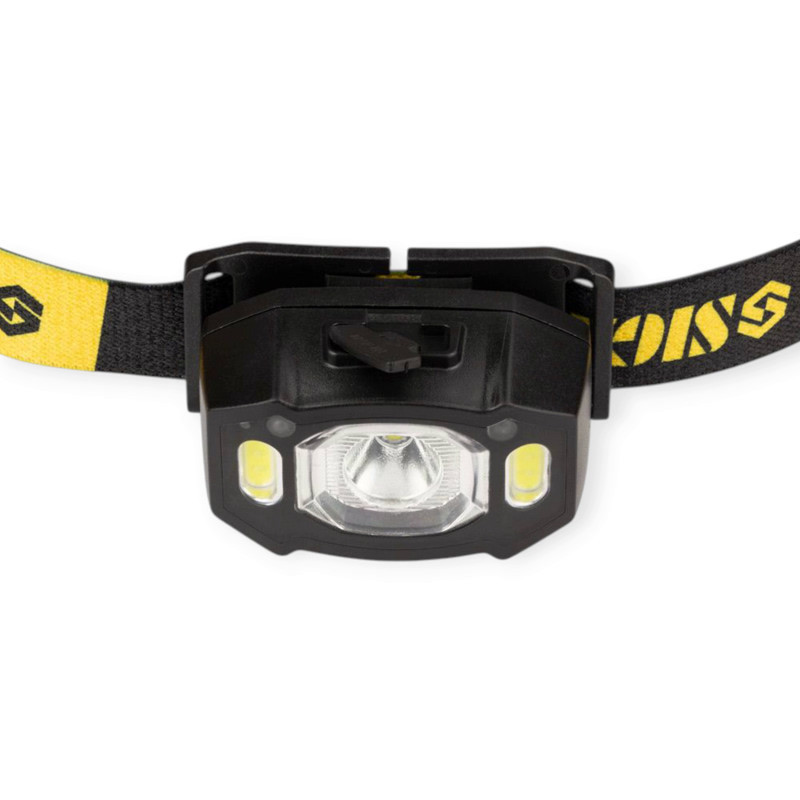 Ліхтарик діодний налобний cob 300лм, акб 1.2ач, зарядка usb+220в, сенсор включення Мукачево - фото 6