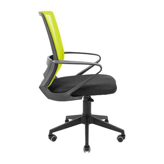 Офисное кресло руководителя Richman Robin Piastra Черно-салатовый Днепр