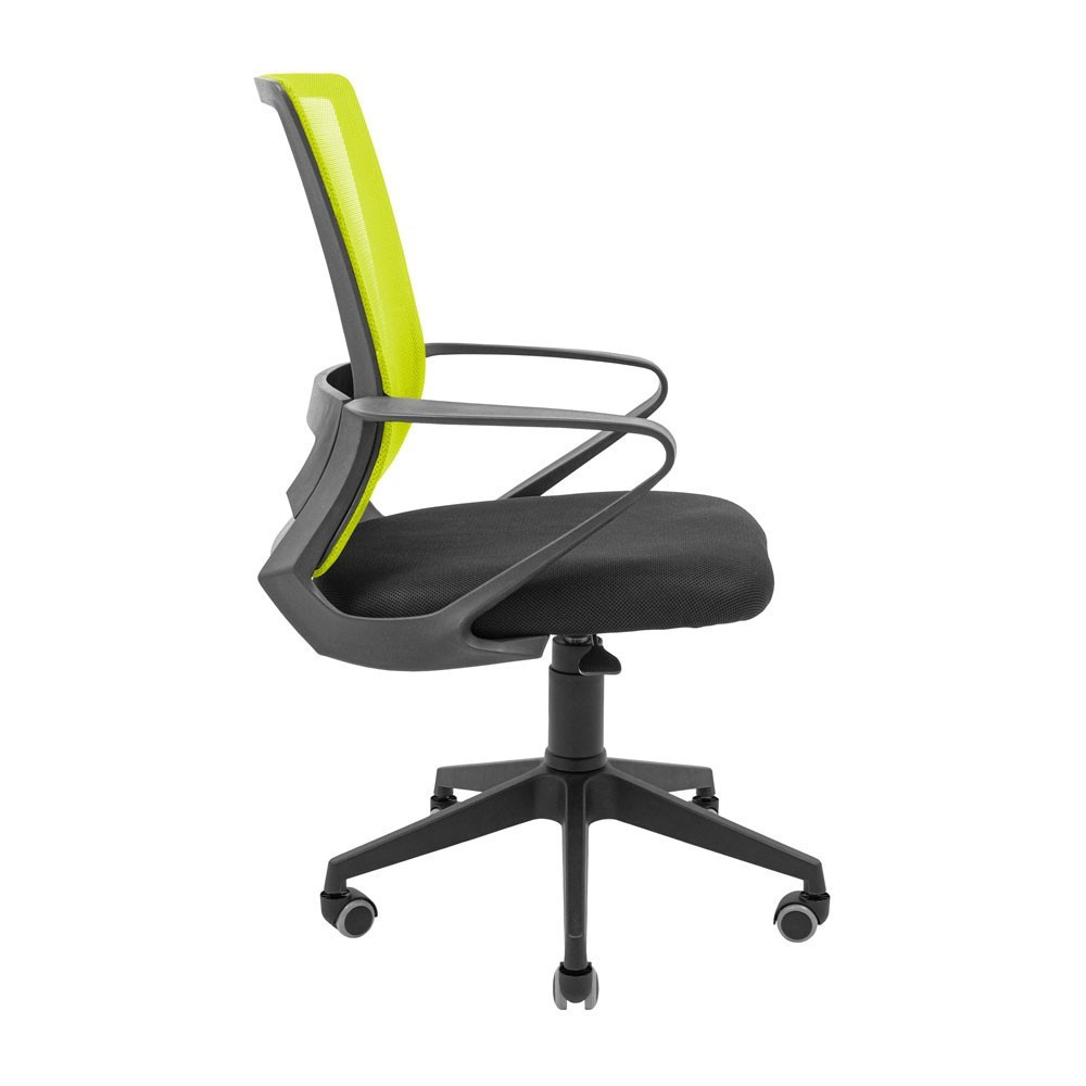 Офісне крісло керівника Richman Robin Piastra Чорно-салатовий Дніпро - фото 3