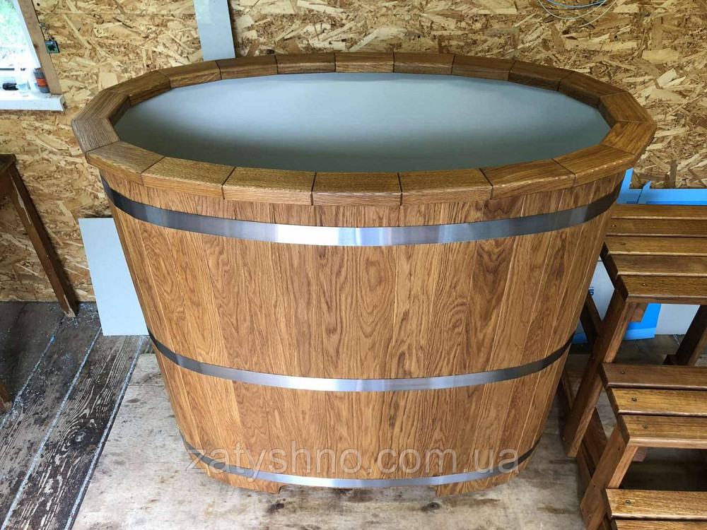 Купель120*75*110 для хрещення до церкви з поліпропіленовою вставкою Київ - фото 5