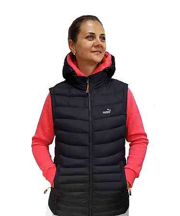 Женская двухсторонняя стеганая жилетка Puma Киев