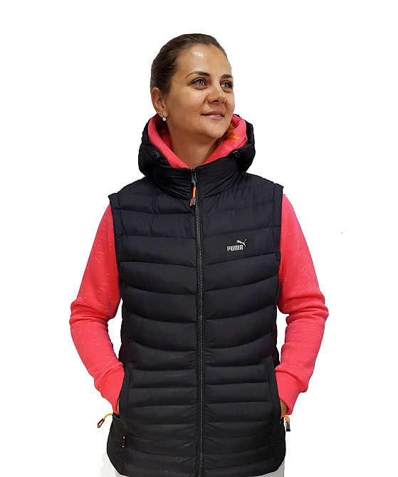 Женская двухсторонняя стеганая жилетка Puma Киев - изображение 1