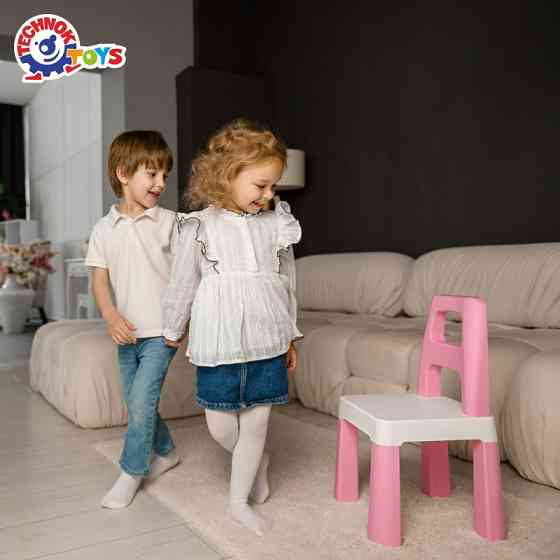 Дитячий стілець "Kids Chair" 0167TXK рожевий, до 75 кг Вінниця
