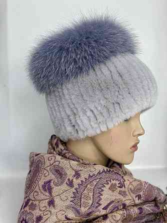 Шапка хутряна жіноча кубанка Медея Сірий Харків