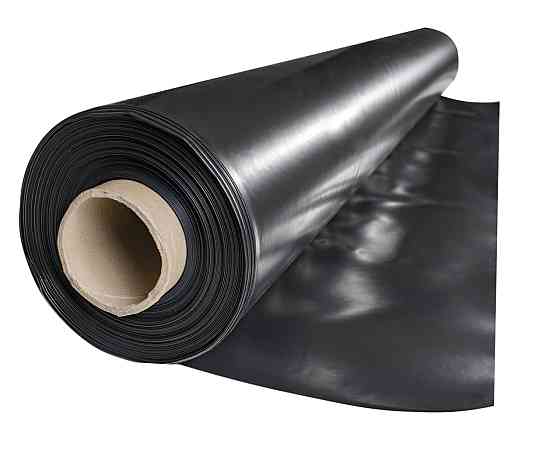 Плівка 70 мкм  3*100 м поліетиленова  чорна для мульчування та будівництва Дніпро