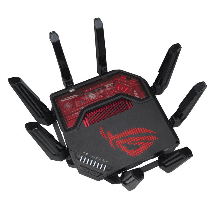 Бездротовий маршрутизатор Asus ROG Rapture GT-BE19000 (90IG0850-MO9A0V) Black Харків - фото 7