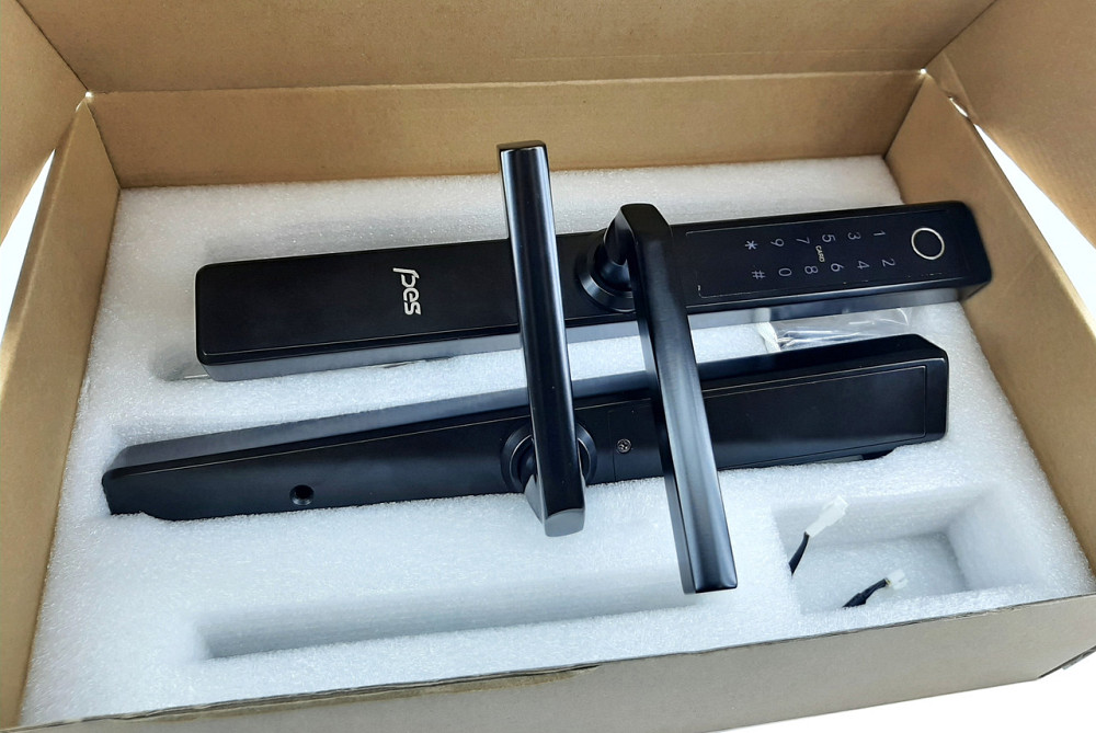 PES Aston черный смарт замок из нержавеющей стали Киев - изображение 8