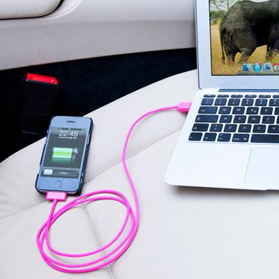 USB кабель для iPhone та iPad "Aiino", рожевий Рівне - фото 3