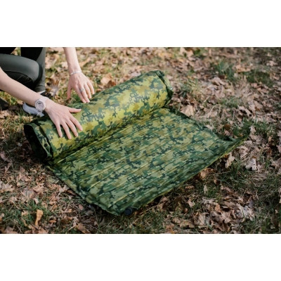 Туристичний килимок Tramp з можливістю зістібання 185х65х5 Camo (UTRI-007) Вінниця - фото 7