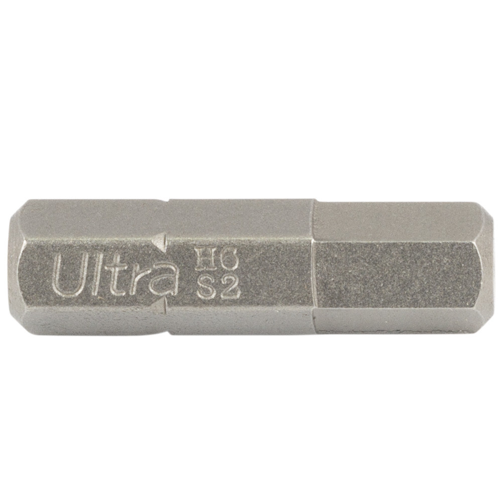 Біти HEX 6×25мм 1⁄4" 10 шт S2 (блістер) ULTRA (4015012) Київ - фото 3