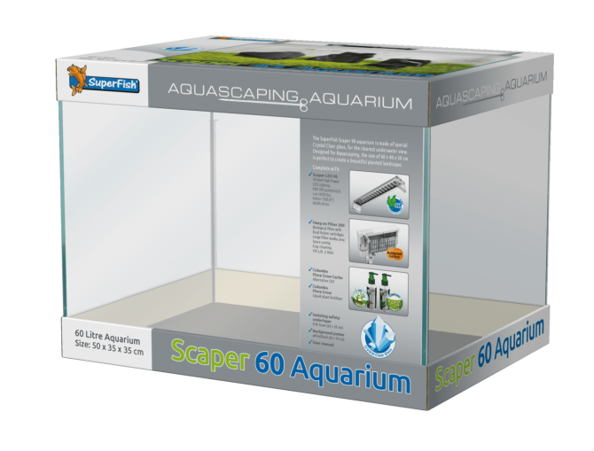 Акваріумний набір SuperFish Scaper 60 (A4051805) для акваскейпінгу Київ - фото 1