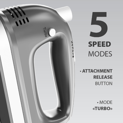 Міксер ручний 500W MR-501 Maestro Житомир