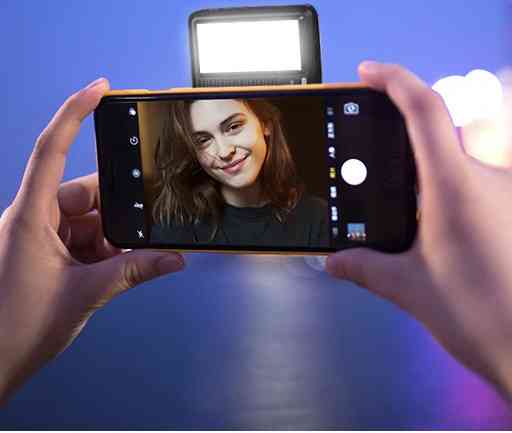 Свет портативный магнитный для телефона и камеры селфи Bi-Color 2500-9000К AC Prof M19 Киев