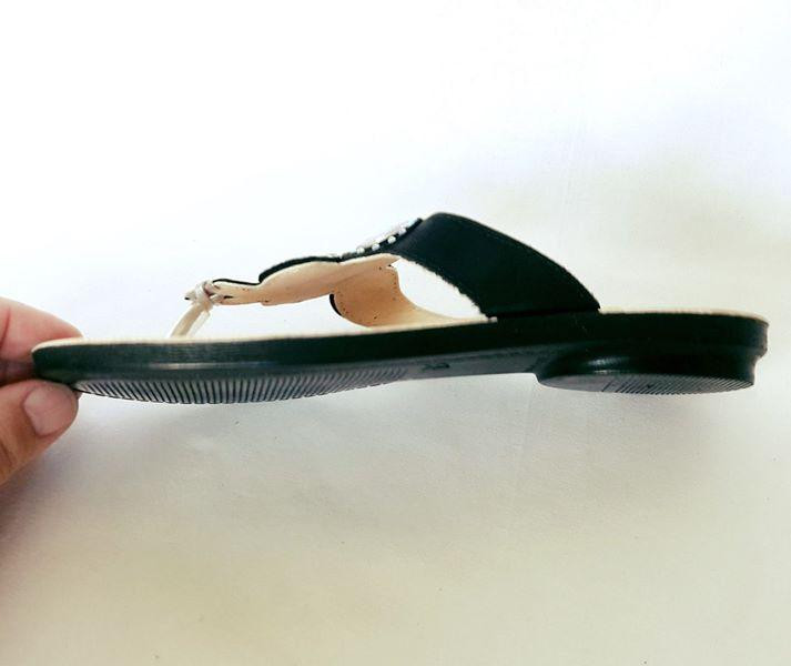 Женские Тапочки Шлёпанцы Сланцы Вьетнамки Чёрные (размеры: 36,37) Днепр - изображение 9