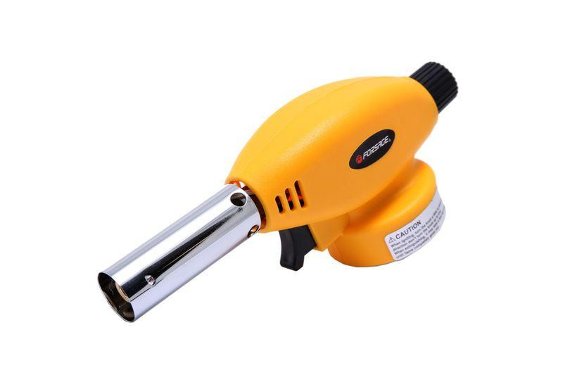 Пальник газовий на цанговий балон (T-1300ГР., L-166ММ) на блістері Одеса - фото 1