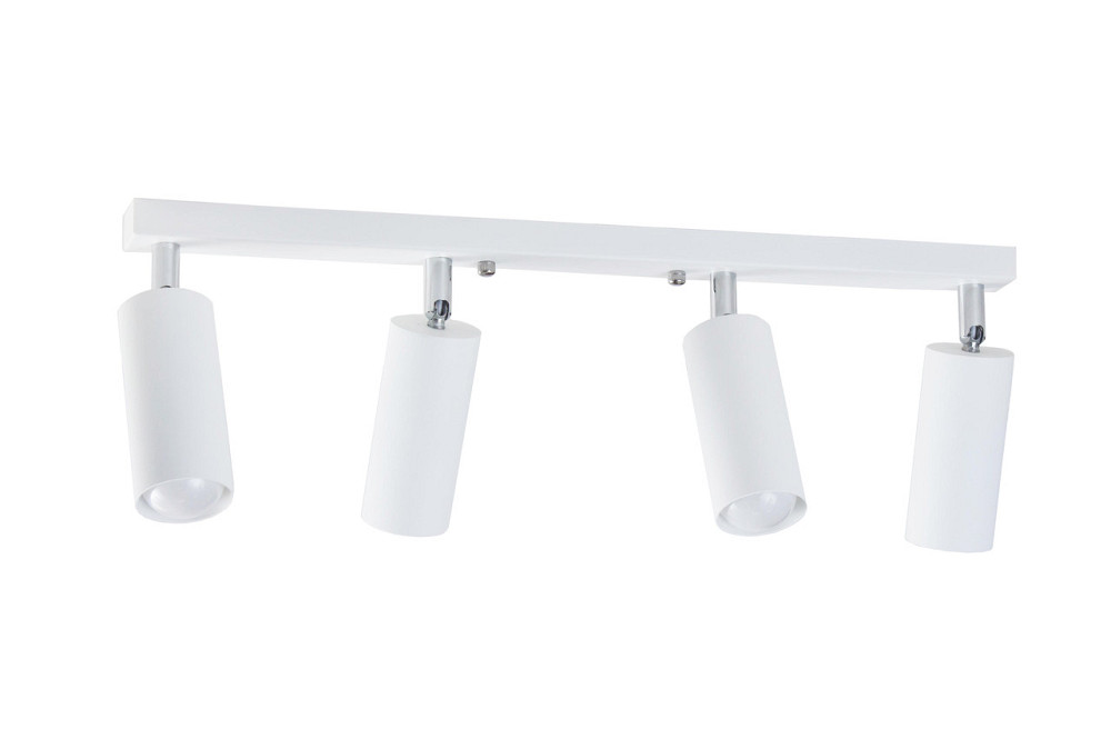 Світильник на планці з поворотними плафонами 4 -Е27м Tube NL 1105-4 WH Київ - фото 1