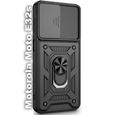 Чехол для мобильного телефона BeCover Military Motorola Moto E32s Black (709967) Винница - изображение 1