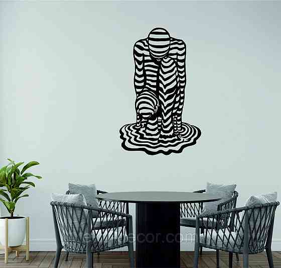 Декоративное настенное Панно «Человек» Декор на стену Киев