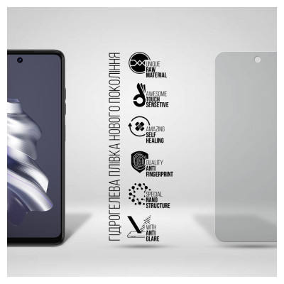 Пленка защитная Armorstandart Matte Tecno Spark 20 (KJ5n) (ARM74568) Винница - изображение 2