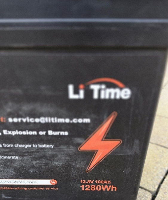 Акумулятор LI TIME lipo4 12.8v 100ah 1280wh. Харків - фото 2