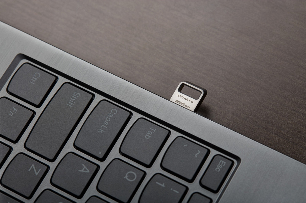 Флешнакопичувач USB3.2 128 GB Kingston DataTraveler Micro (DTMC3G2/128GB) Нержавіюча сталь Харків - фото 10