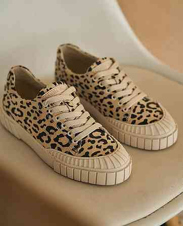 Кеди жіночі Stella Vinci 23-05 леопард (весна-осінь, замша натуральна) (5399) 40 Коломыя