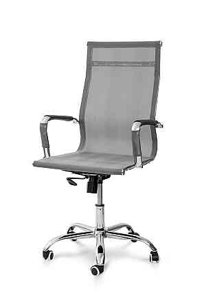 Стілець офісний Нетворк, PVC сітка сірий Киев