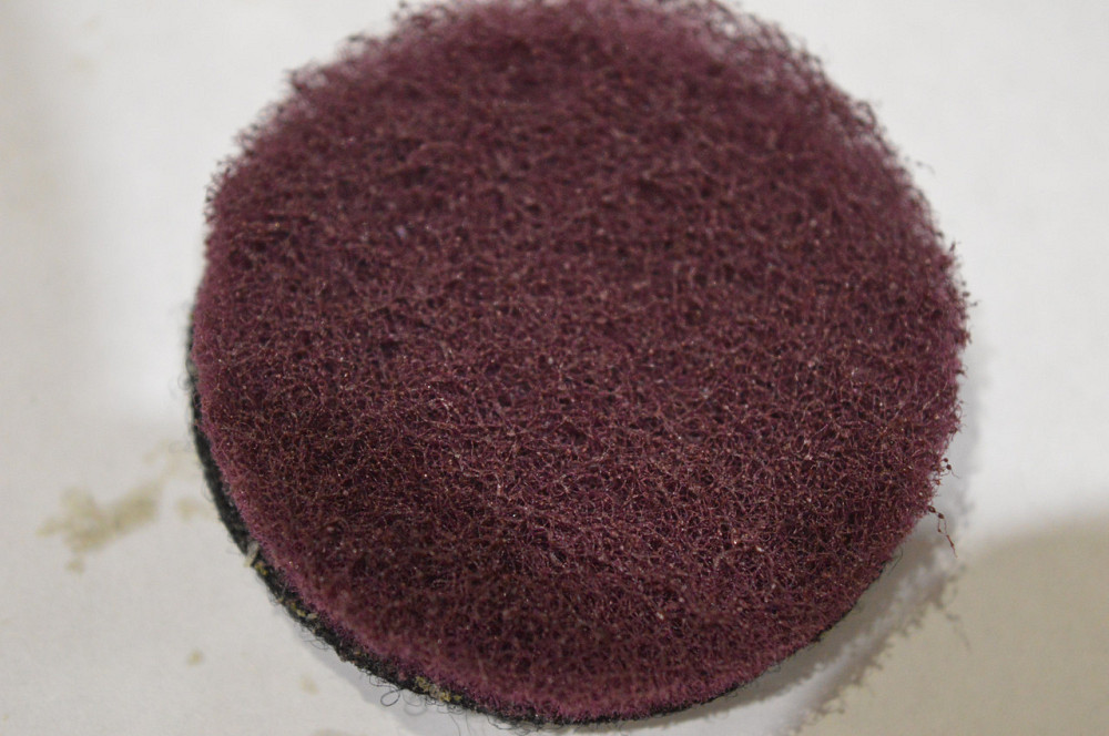 Скотч брайт на липучці Ø125 Red P320 Полтава - фото 1