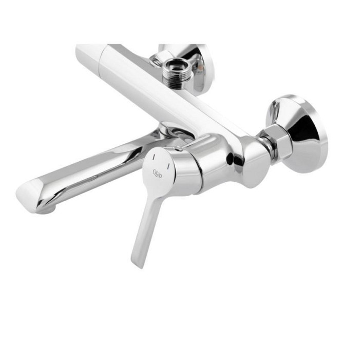 Душевая система универсальная Qtap Grand на три потребителя (с изливом) QTGRACRM1004 Chrome, латунь Харьков - изображение 4