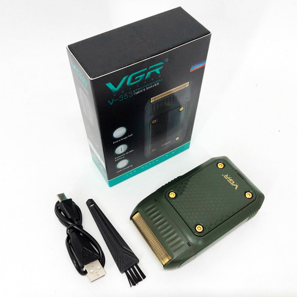 Бритва сеточная профессиональная VGR, Электрическая бритва для стрижки с влагозащитой TW-71 Львов - изображение 13