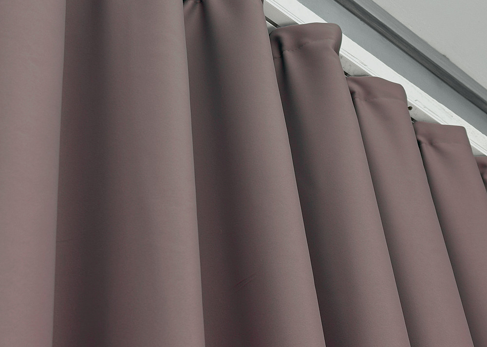 Шторна тканина блекаут, колекція "Midnight" колір бурий 1233ш Київ - фото 13