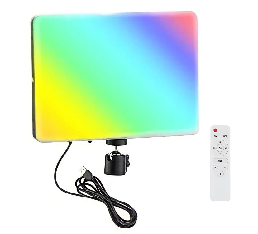 Панель світлодіодна кольорова RGB RA 95+3000-6500K AC Prof PM-26 RGB Київ - фото 1