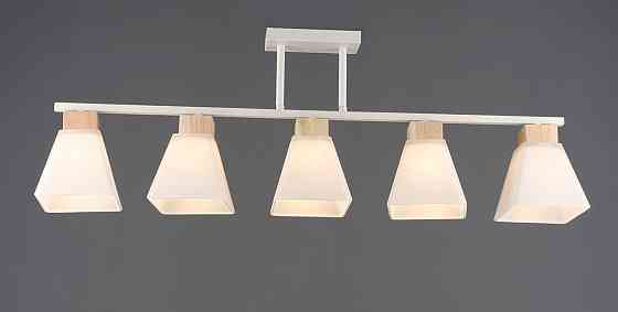 VALESO Люстра класична на 5 плафонів B N6663/5 WT+WOOD Коломыя