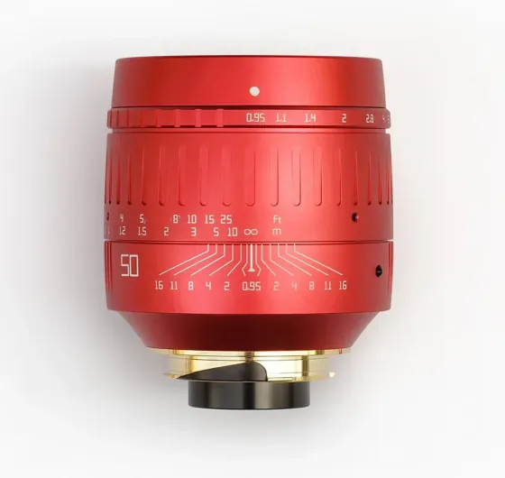 Объектив TTArtisan 50mm F0.95 Leica M Limited Red (A04RLIMITED) Киев