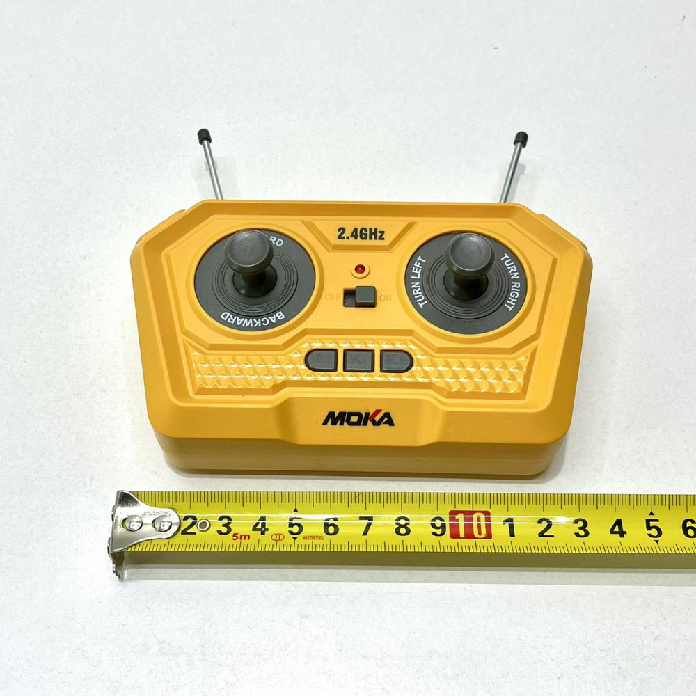 Спецтехніка на радіокеруванні Дорожня ковзанка гумові колеса USB-кабель Жовтий (2136) Чернигов - изображение 5