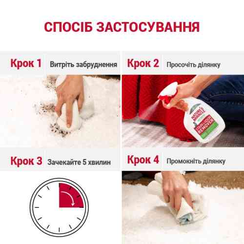 Средство 8in1 Nature_s Miracle Cat Stain and Odor Remover Spray для устранения пятен и запахов от кошек 946 мл Киев