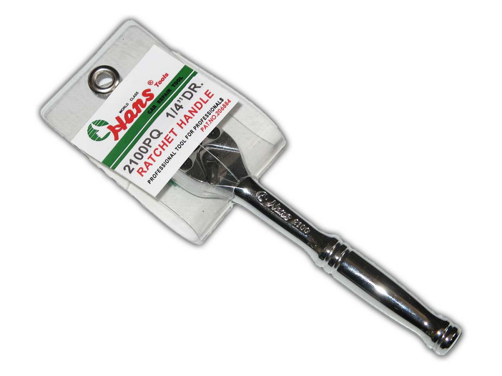 Трещетка 1/4" 36 зубцов, 125 мм. HANS (2100PQ) Винница - изображение 1