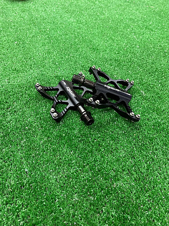 Велосипедные педали на промышленных подшипниках Feel Fit красные Бровары - изображение 5
