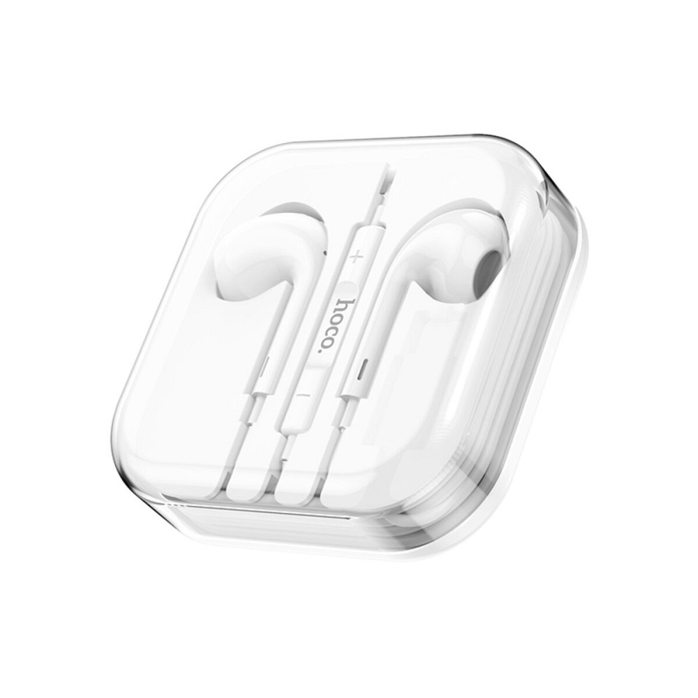 Навушники HOCO M1 Max crystal earphones with mic White Киев - изображение 2