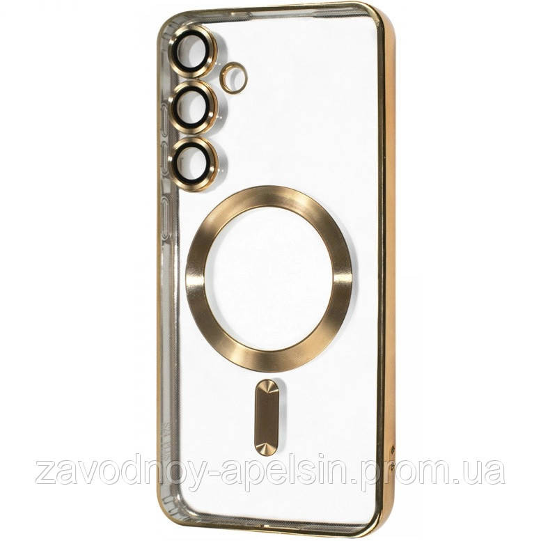 Samsung S24 S921 Чохол магнітний Захист камери (золото) Одеса - фото 1