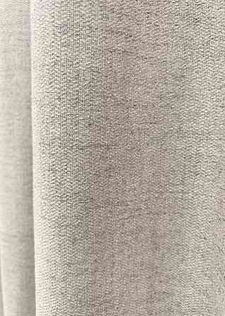 Шторна тканина "TWEED_V" однотонна колір попелястий 1914ш Київ