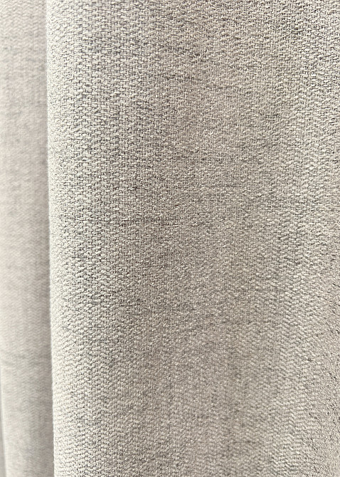 Шторна тканина "TWEED_V" однотонна колір попелястий 1914ш Київ - фото 2