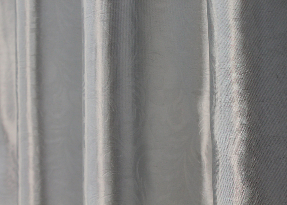 Комплект готовых штор VR-Textil Блэкаут № 172ш Серый с синим 100х250 см 2шт (31-665) Киев - изображение 7