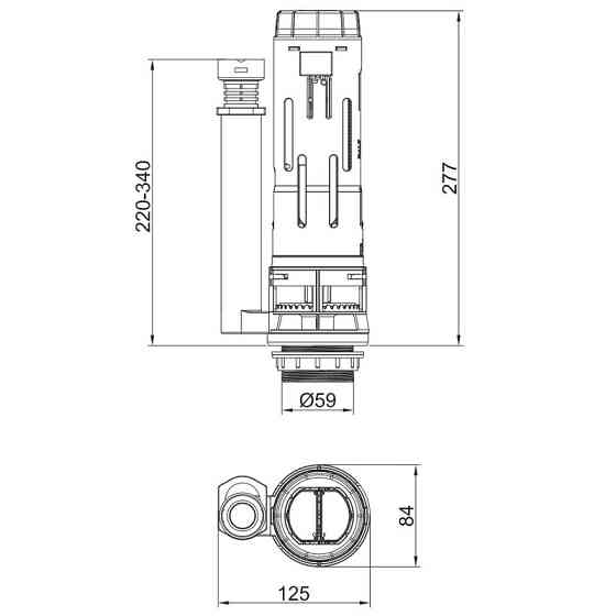 Комплект арматуры: KOER KT-0302-1/2