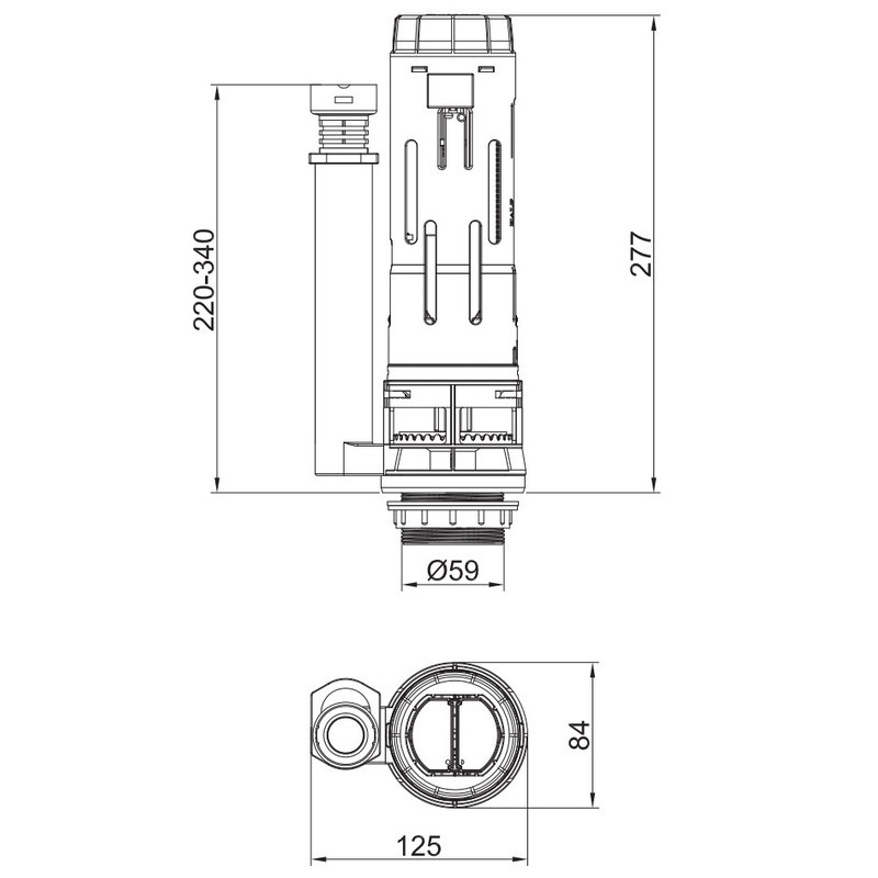 Комплект арматуры: KOER KT-0302-1/2