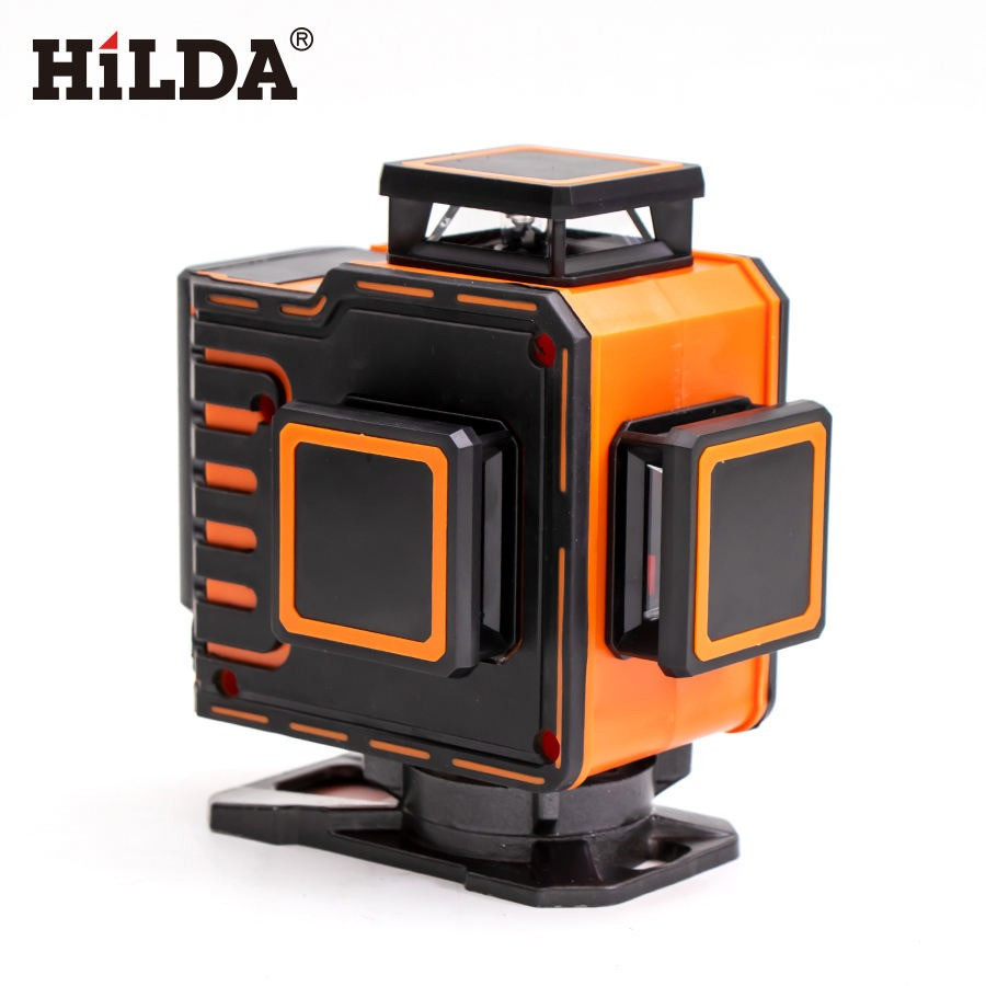 4D лазерний рівень лазерний нівелір рівень лазерний 16-лінійний лазерний рівень самовирівнюється 360 градусів горизонтальний Київ - фото 3